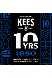 10yrs 1850 (Brouwerij Kees /Collaboration with Panimoyhtiö Tuju) 0,33л. 12,8% БАНКА